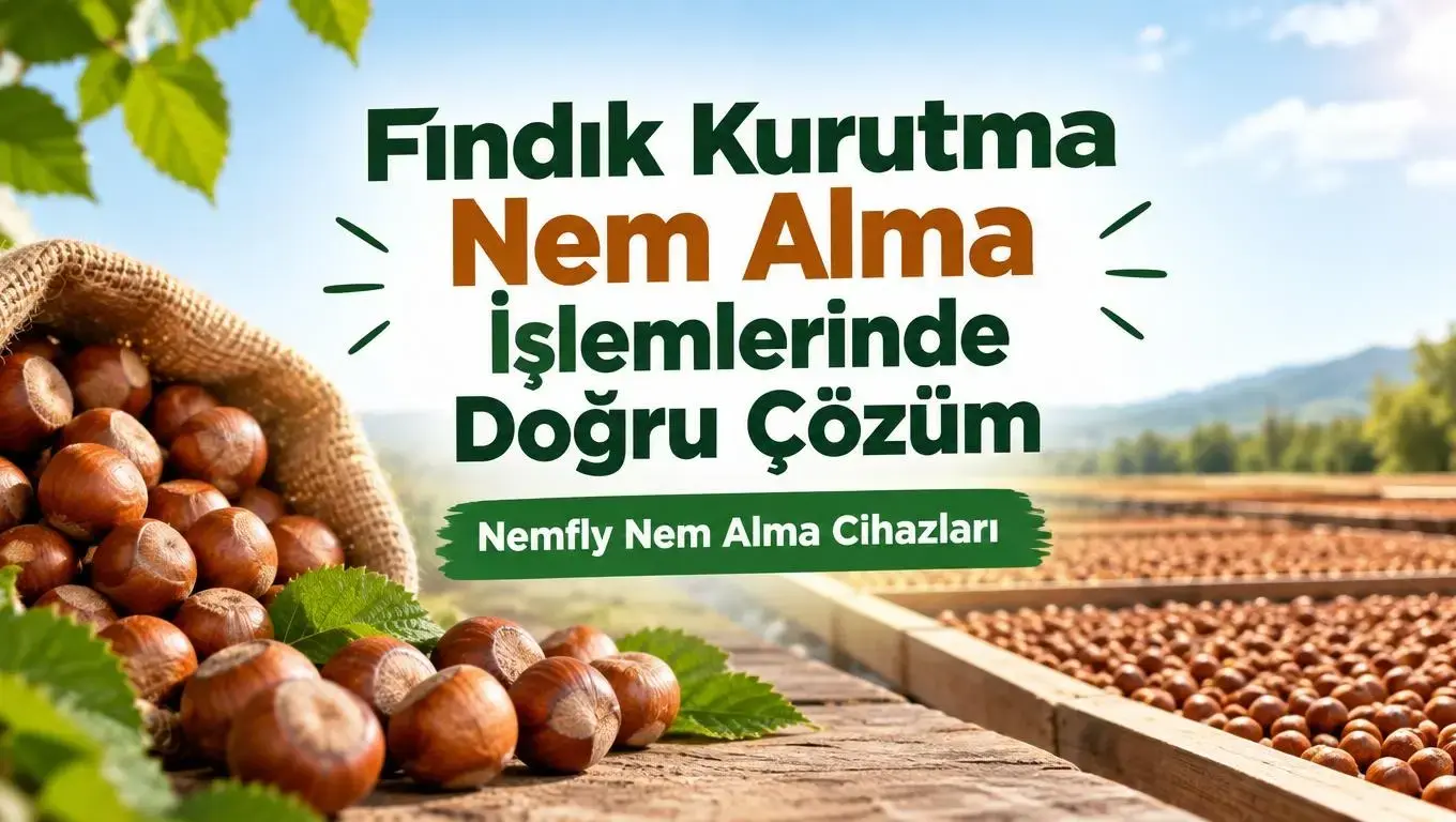 Fındık Kurutma ve Nem Alma: Hasattan Depoya Doğru Yöntem