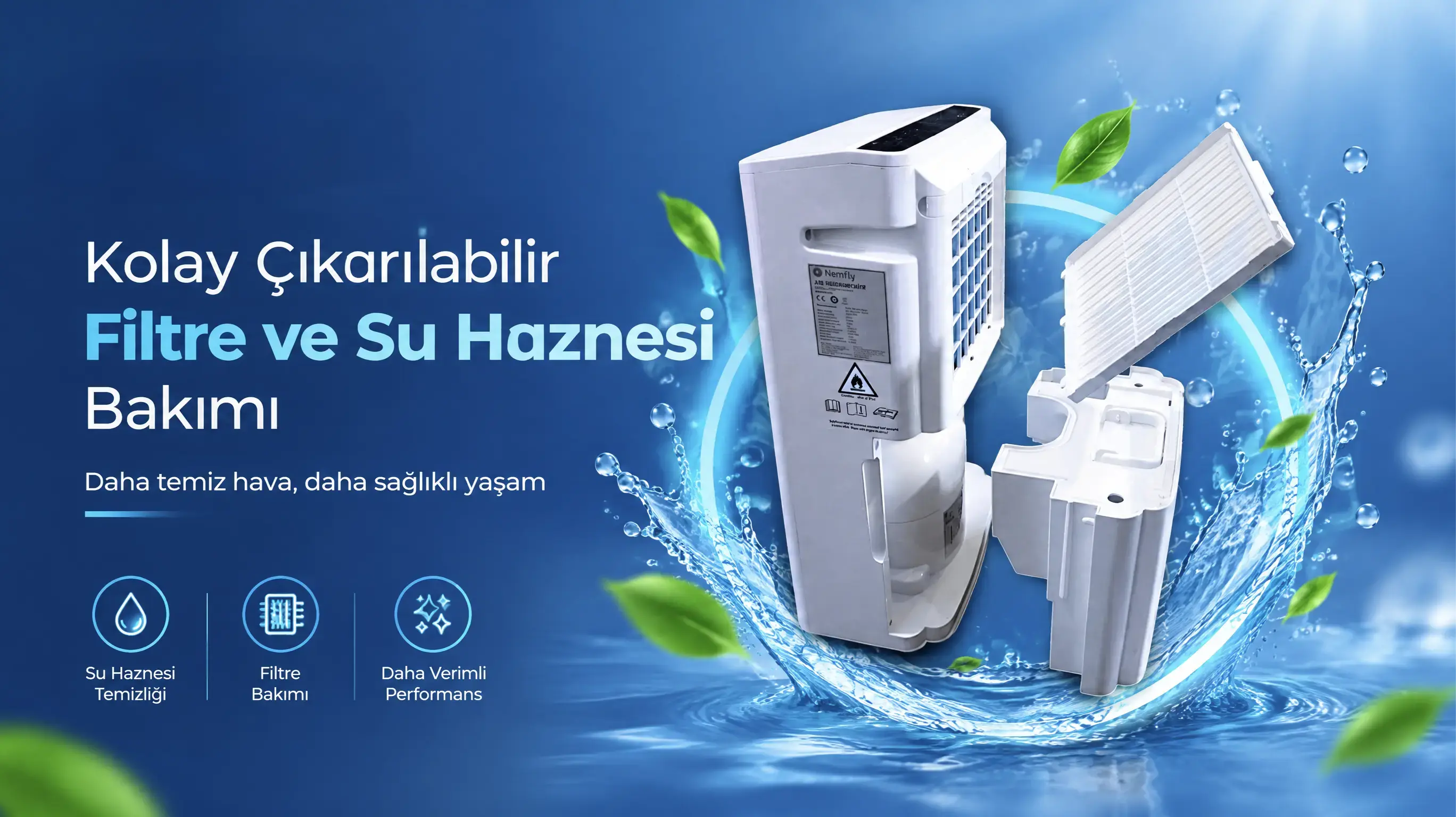 Nem Alma Cihazı Bakımı: Filtre, Su Deposu Temizliği Nasıl Yapılır?