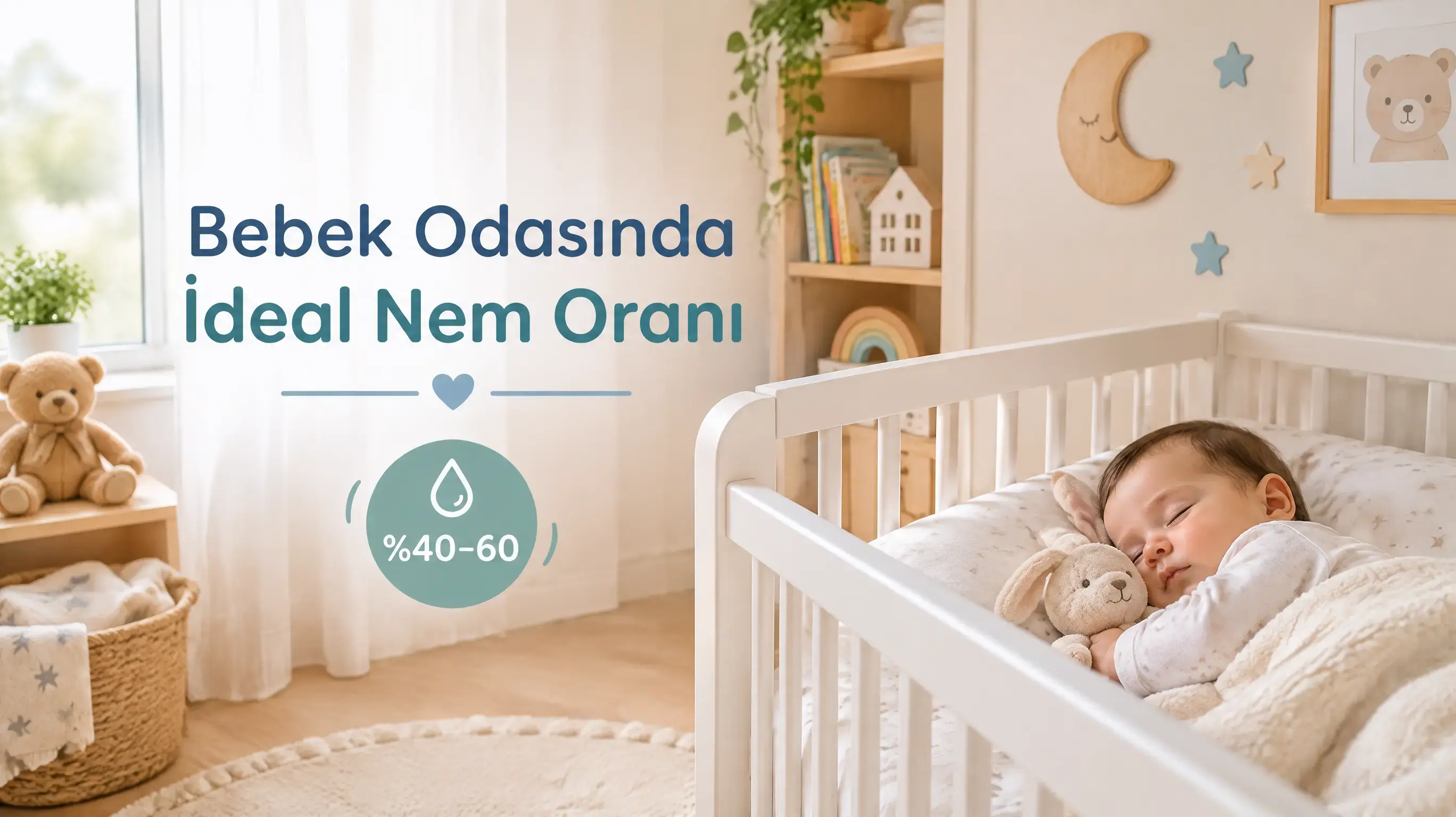 Bebek Odasında İdeal Nem Oranı Kaç Olmalı?