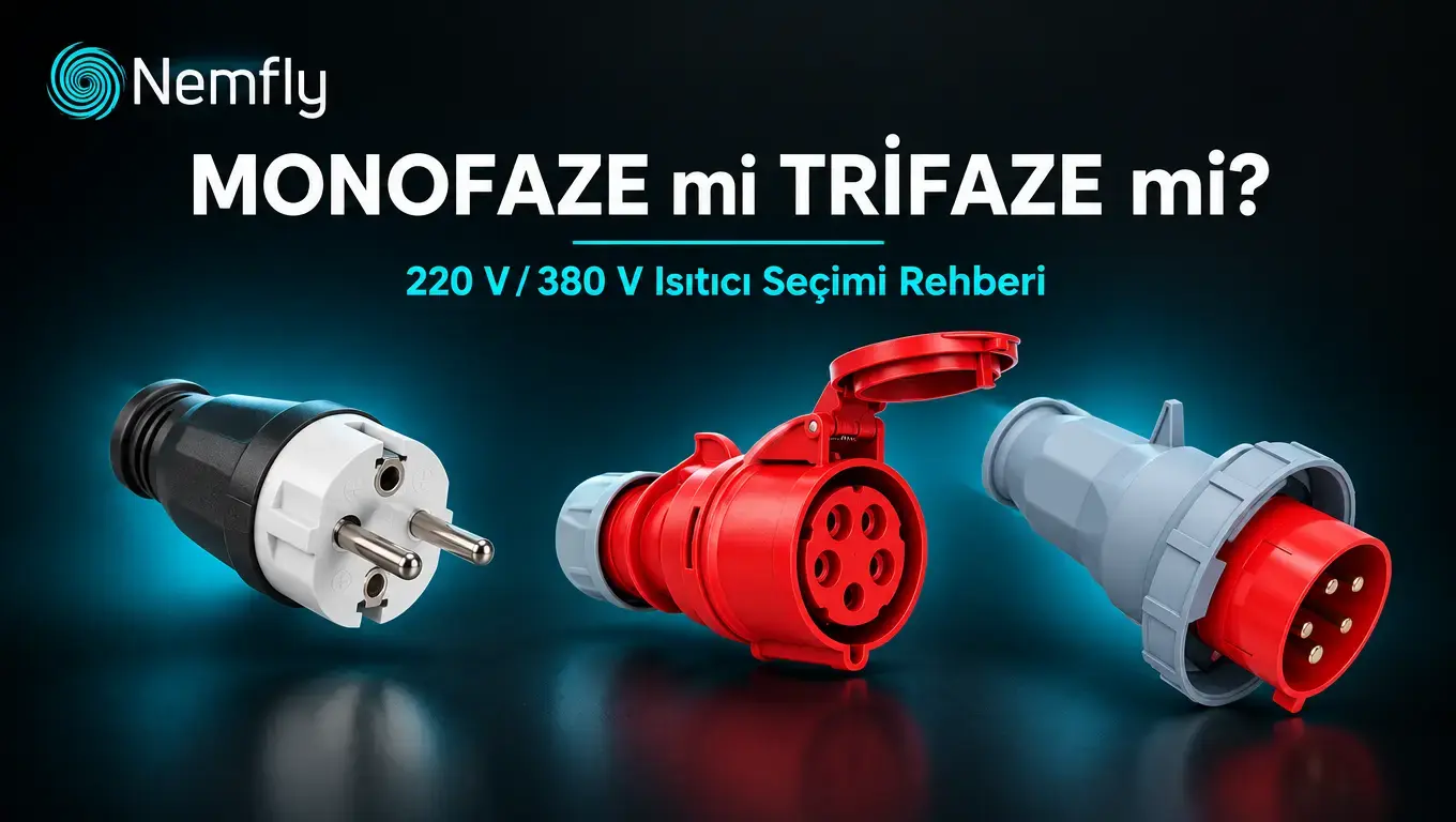 Monofaze mi Trifaze mi? 220V ve 380V Isıtıcı Seçimi