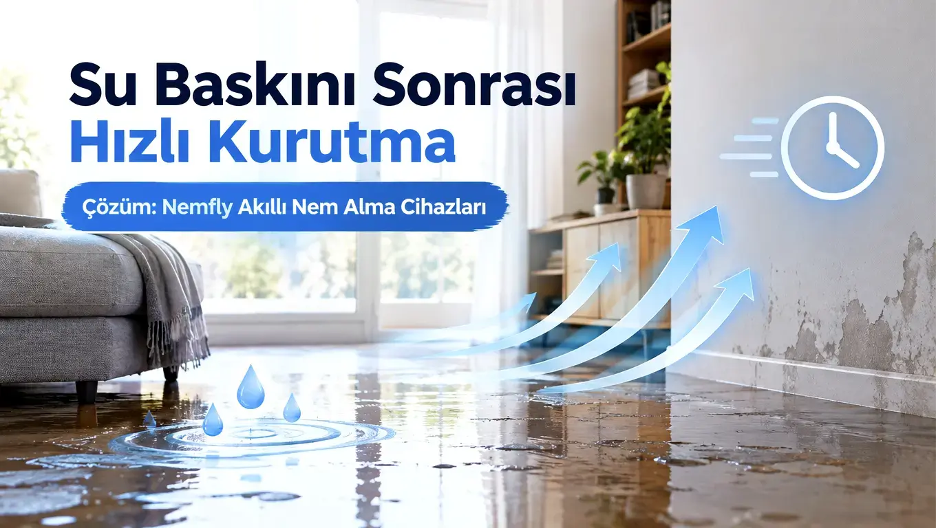 Su Baskını Sonrası Ev ve İş Yeri Nasıl Hızlı Kurutulur?