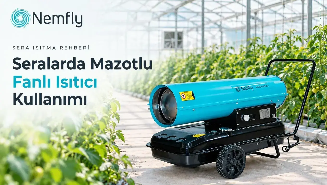 Seralarda Dizel Fanlı Isıtıcı Kullanımı