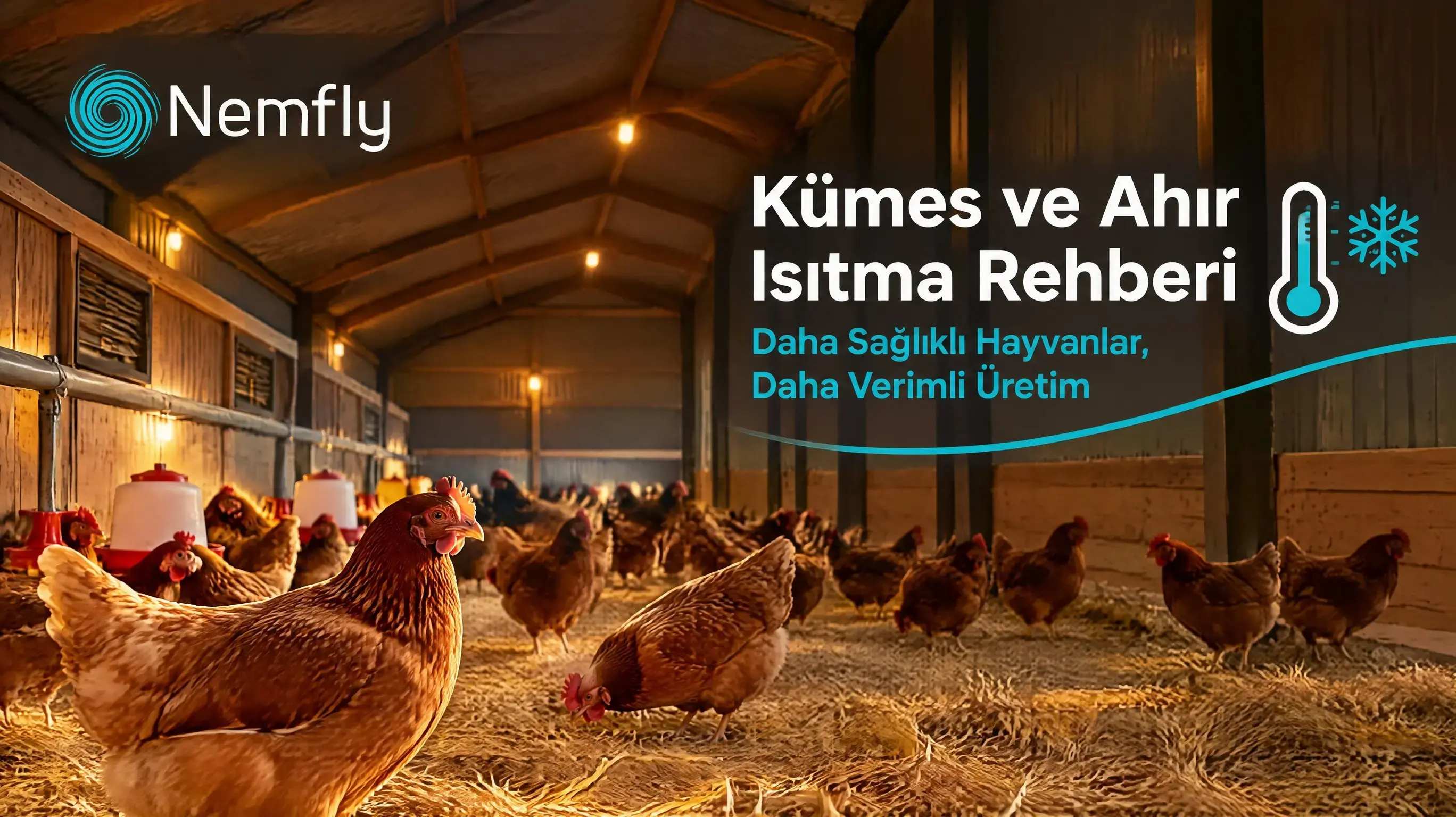 Kümes ve Ahır Isıtmada Nelere Dikkat Edilmeli?
