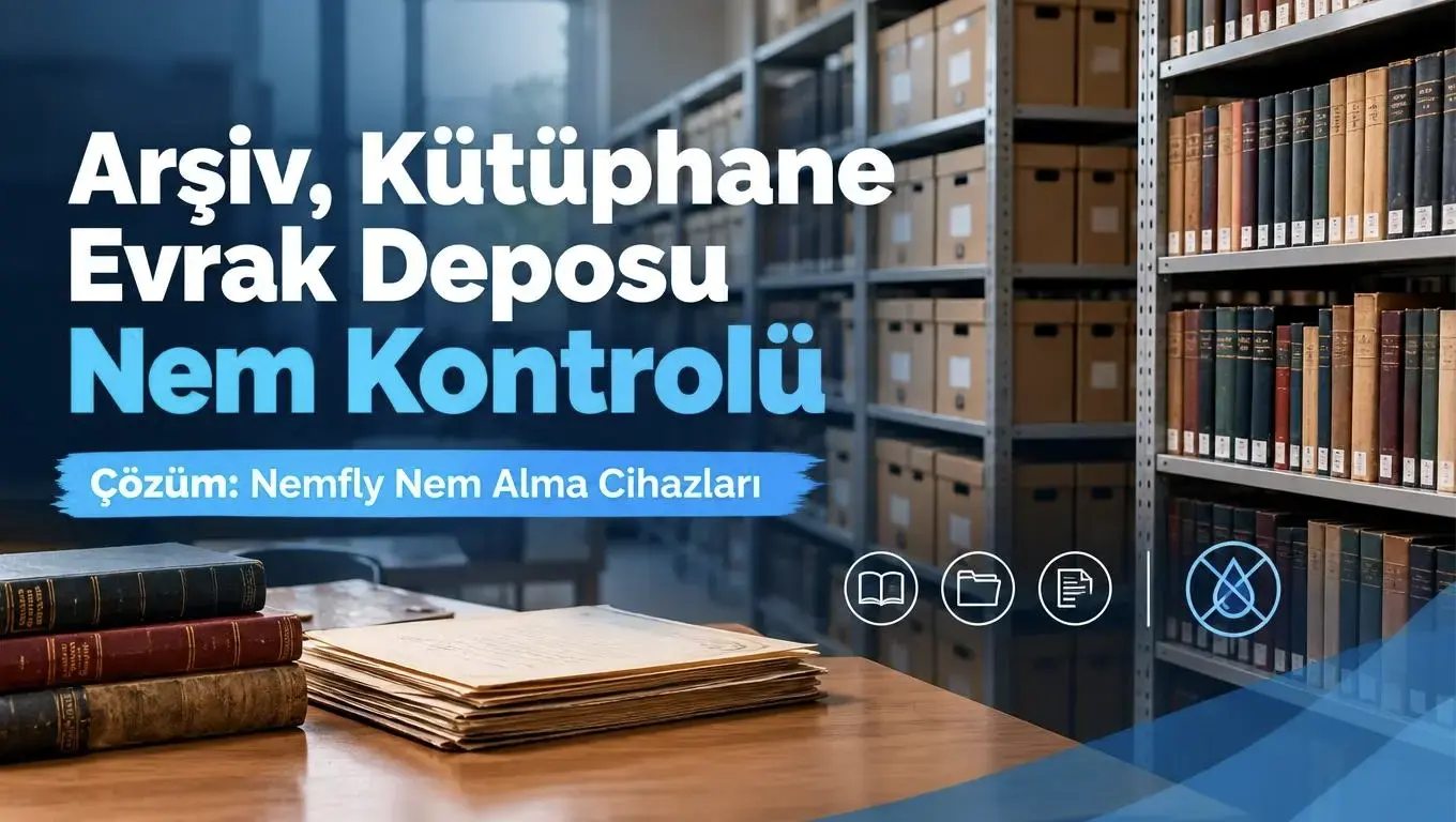 Arşiv ve Evrak Depolarında Nem Kontrolü Rehberi