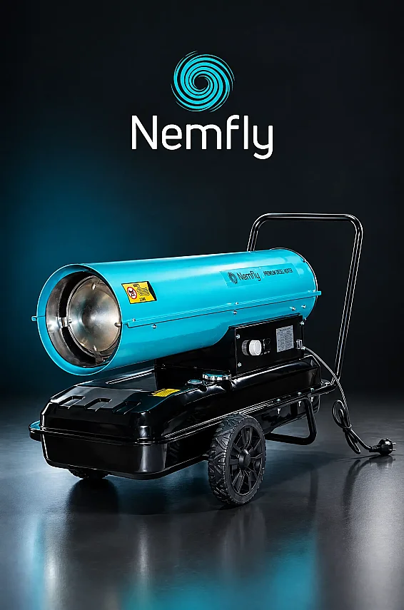 FLY50 KW Dizel Fanlı Endüstriyel Isıtıcı - 7